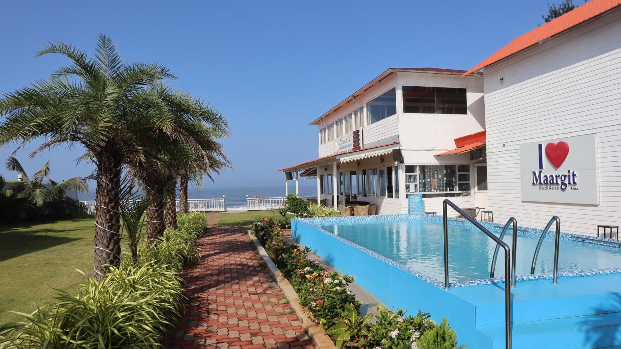 Maargit Beach Resort マンドレム エクステリア 写真